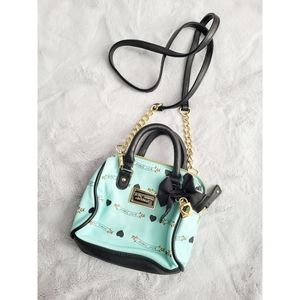 Betsey Johnson Tiffany Blue Crossbody Purse